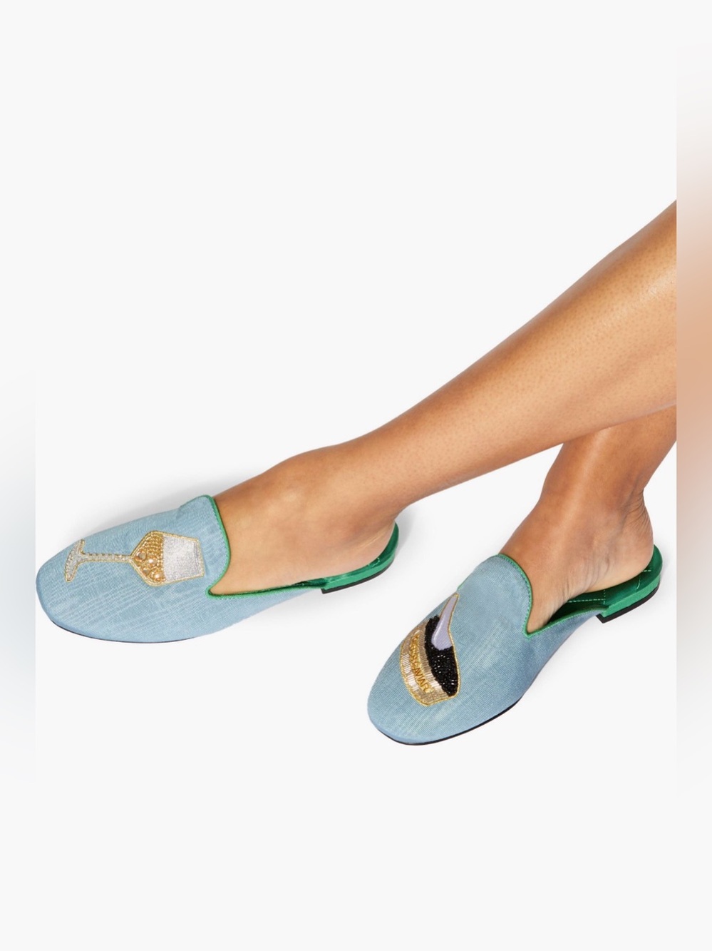 New Kurt Geiger Beaded Slipper
